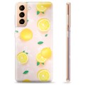 Samsung Galaxy S21+ 5G TPU Hoesje - Citroenpatroon