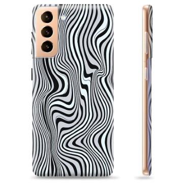 Samsung Galaxy S21+ 5G TPU-hoesje - Betoverende Zebra