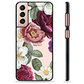 Samsung Galaxy S21 5G Beschermhoes - Romantische Bloemen
