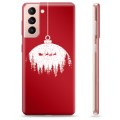 Samsung Galaxy S21 5G TPU Hoesje - Kerstbal