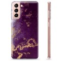 Samsung Galaxy S21 5G TPU-hoesje - Gouden Pruim