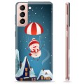 Samsung Galaxy S21 5G TPU Hoesje - Sneeuwpop