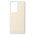 Samsung Galaxy S21 Ultra 5G GreyLime Eco-Vriendelijke Hoesje - Beige