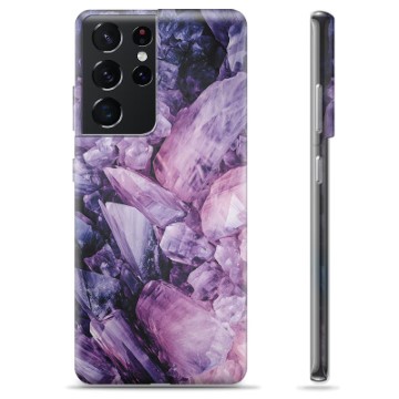 Samsung Galaxy S21 Ultra 5G TPU-hoesje - Amethist