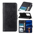 Samsung Galaxy S21 Ultra 5G Portemonne Case Met Standaard - Zwart