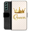 Samsung Galaxy S22+ 5G Premium Portemonnee Hoesje - Queen