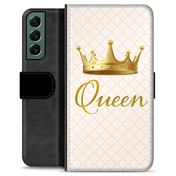 Samsung Galaxy S22+ 5G Premium Portemonnee Hoesje - Queen