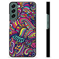 Samsung Galaxy S22+ 5G Beschermende Cover - Abstracte bloemen