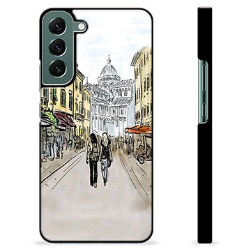 Samsung Galaxy S22+ 5G Beschermende Cover - Italië Straat