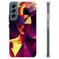 Samsung Galaxy S22+ 5G TPU-hoesje - Kubistisch Portret