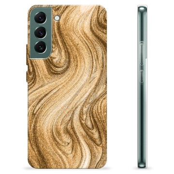 Samsung Galaxy S22+ 5G TPU-hoesje - Gouden Zand