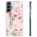 Samsung Galaxy S22+ 5G TPU-hoesje - Aquarel Bloemen