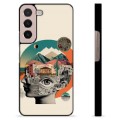 Samsung Galaxy S22 5G Beschermende Cover - Abstracte Collage