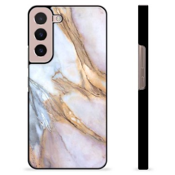 Samsung Galaxy S22 5G Beschermende Cover - Elegant Marmer