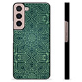 Samsung Galaxy S22 5G Beschermende Cover - Groene Mandala