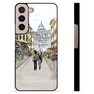 Samsung Galaxy S22 5G Beschermende Cover - Italië Straat