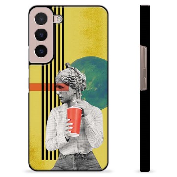 Samsung Galaxy S22 5G Beschermende Cover - Retro-kunst