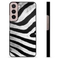 Samsung Galaxy S22 5G Beschermende Cover - Zebra