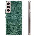 Samsung Galaxy S22 5G TPU-hoesje - Groene Mandala