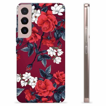 Samsung Galaxy S22 5G TPU Hoesje - Vintage Bloemen