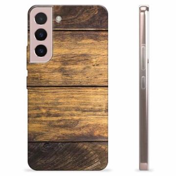 Samsung Galaxy S22 5G TPU Hoesje - Hout