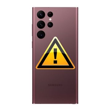 Samsung Galaxy S22 Ultra 5G Batterij Cover Reparatie - Bourgondië