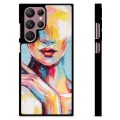 Samsung Galaxy S22 Ultra 5G Beschermende Cover - Abstract Portret