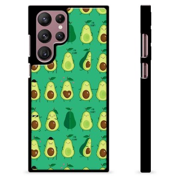 Samsung Galaxy S22 Ultra 5G Beschermende Cover - Avocado Patroon