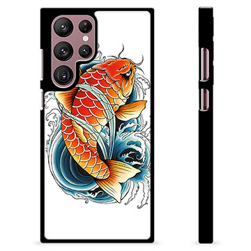 Samsung Galaxy S22 Ultra 5G Beschermende Cover - Koi Karper