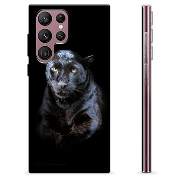 Samsung Galaxy S22 Ultra 5G TPU-hoesje - Zwarte Panter