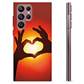 Samsung Galaxy S22 Ultra 5G TPU-hoesje - Hart Silhouet