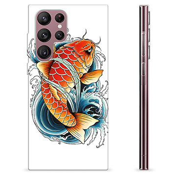 Samsung Galaxy S22 Ultra 5G TPU-hoesje - Koi Karper