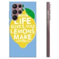 Samsung Galaxy S22 Ultra 5G TPU Hoesje - Citroenen