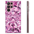 Samsung Galaxy S22 Ultra 5G TPU-hoesje - Roze Kristal