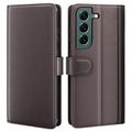 Samsung Galaxy S23 5G Leren Wallet Hoesje met Statief