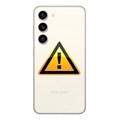 Samsung Galaxy S23+ 5G Batterij Cover Reparatie - Crème