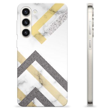 Samsung Galaxy S23+ 5G TPU-hoesje - Abstract Marmer