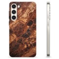 Samsung Galaxy S23+ 5G TPU-hoesje - Amber Marmer