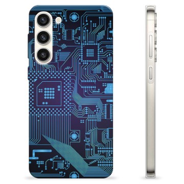 Samsung Galaxy S23+ 5G TPU-hoesje - Printplaat