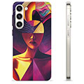 Samsung Galaxy S23+ 5G TPU-hoesje - Kubistisch Portret