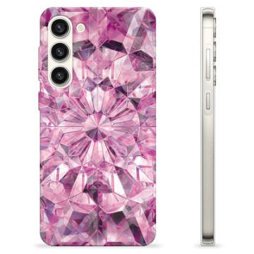 Samsung Galaxy S23+ 5G TPU-hoesje - Roze Kristal