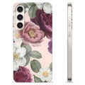 Samsung Galaxy S23+ 5G TPU-hoesje - Romantische Bloemen