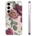 Samsung Galaxy S23 5G TPU-hoesje - Romantische Bloemen
