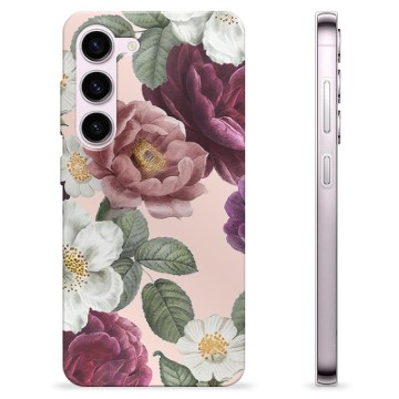 Samsung Galaxy S23 5G TPU-hoesje - Romantische Bloemen