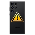 Samsung Galaxy S23 Ultra 5G Batterij Cover Reparatie - Zwart
