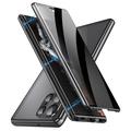 Samsung Galaxy S23 Ultra 5G Magnetisch Cover met Gehard Glas - Privacy