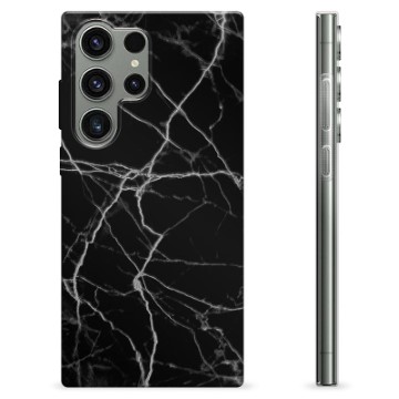 Samsung Galaxy S23 Ultra 5G TPU-hoesje - Zwarte Bliksem