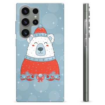 Samsung Galaxy S23 Ultra 5G TPU-hoesje - Kerstbeer