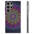 Samsung Galaxy S23 Ultra 5G TPU-hoesje - Kleurrijke Mandala