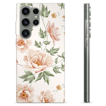 Samsung Galaxy S23 Ultra 5G TPU-hoesje - Bloemen